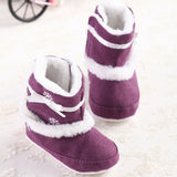 Baby Soft Sole Snow Boots Soft Crib Shoes Toddler Boots baby girls boot shoes