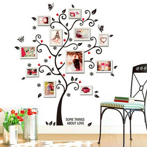 Frame Tree Wall Stickers Muslim Vinyl Home Stickers Wall Decor Decals