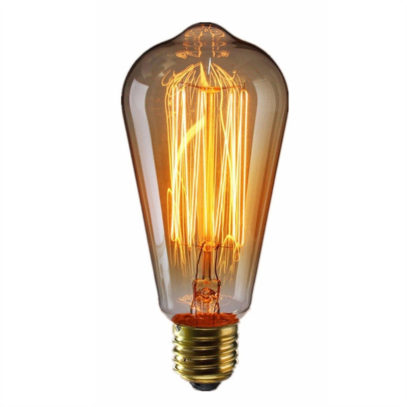 3pcs E27 Edison Bulbs 60W Tungsten Filament Light Bulb 220V for Home Hotel Store Light Fixtures
